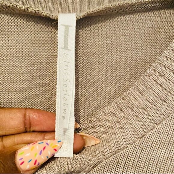 Iris Setlakwe Wool Blend Tunic Sweater Size Small - Picture 6 of 6